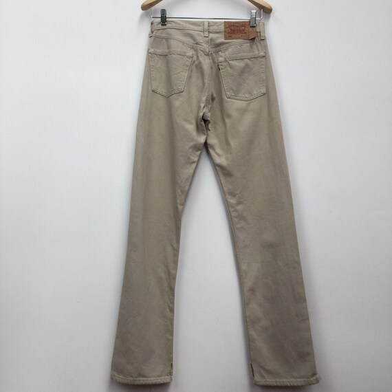 Vintage Levi’s 501 Beige Jeans