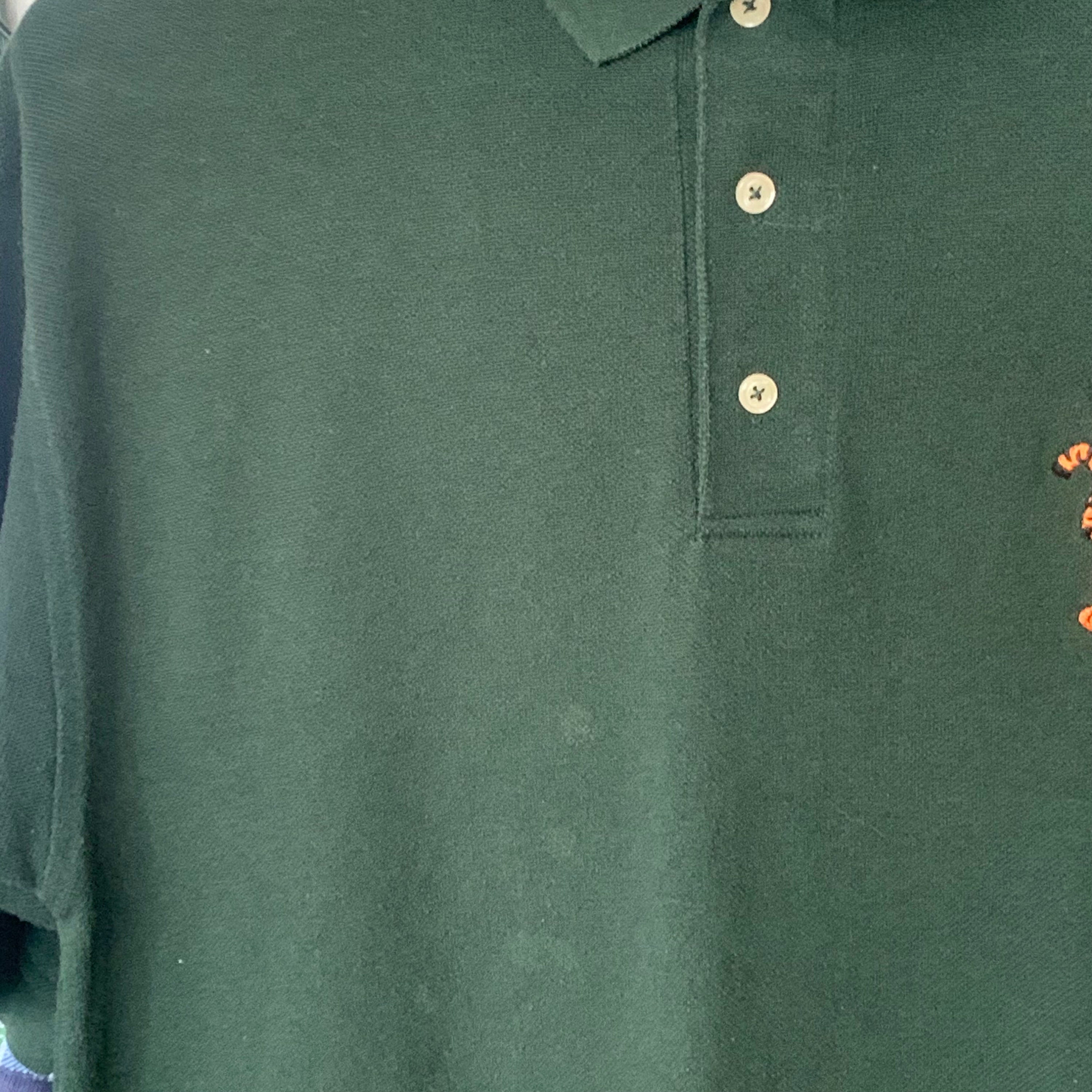 Discover Vintage Green Tigger Disney Polo Shirt