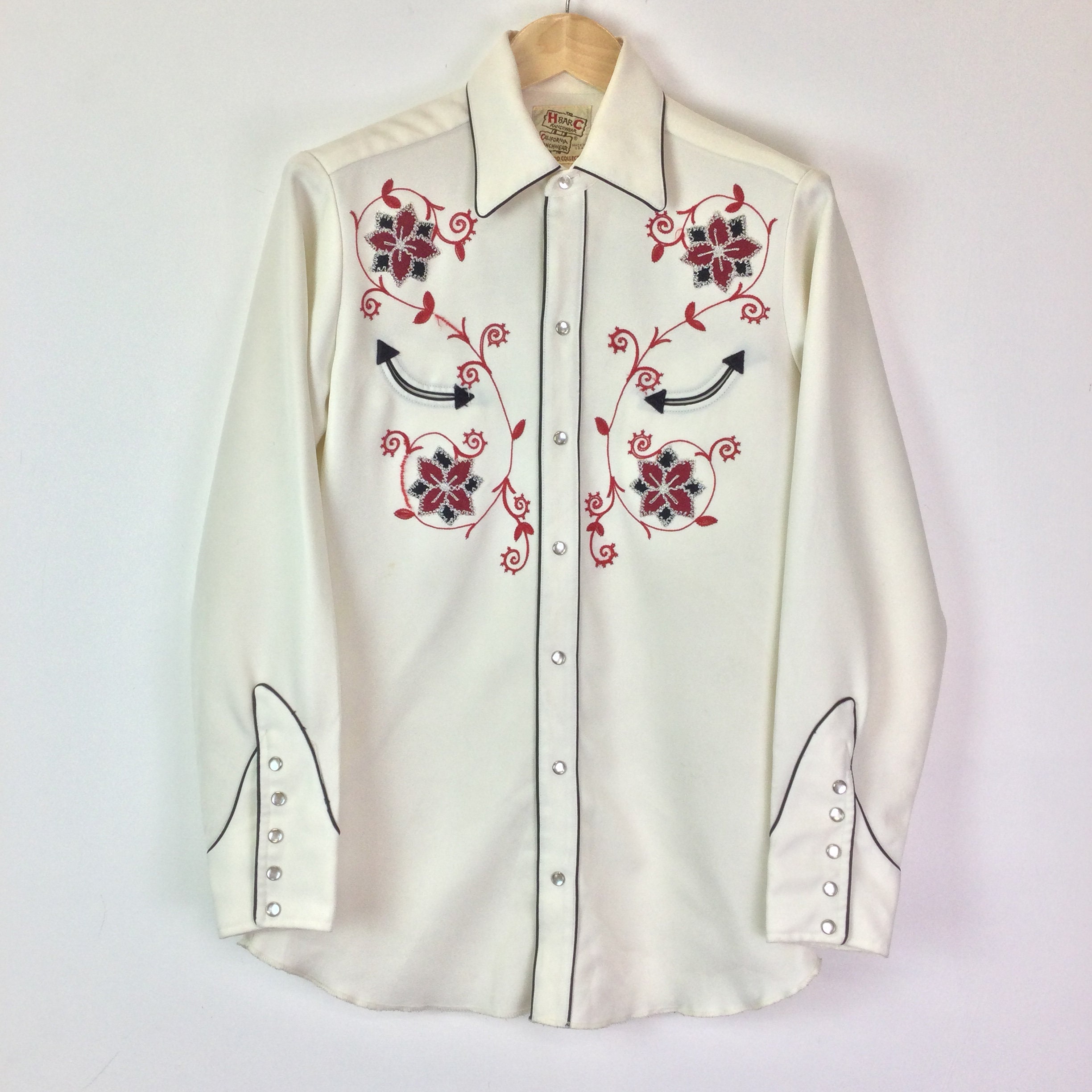 Image of Vintage H Bar C California Ranchwear 70S Western Shirt