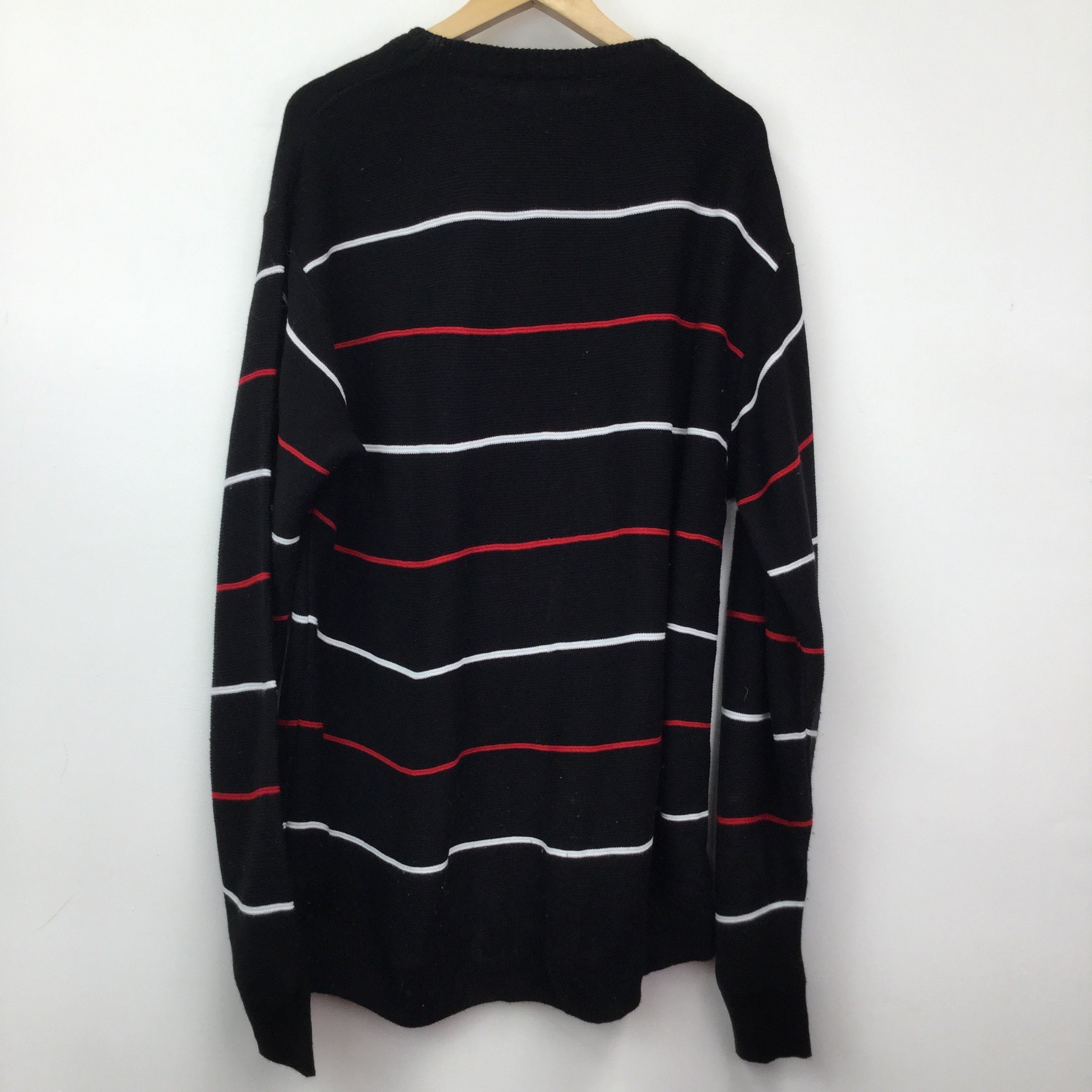 Vintage Lacoste Striped Jumper Etsy