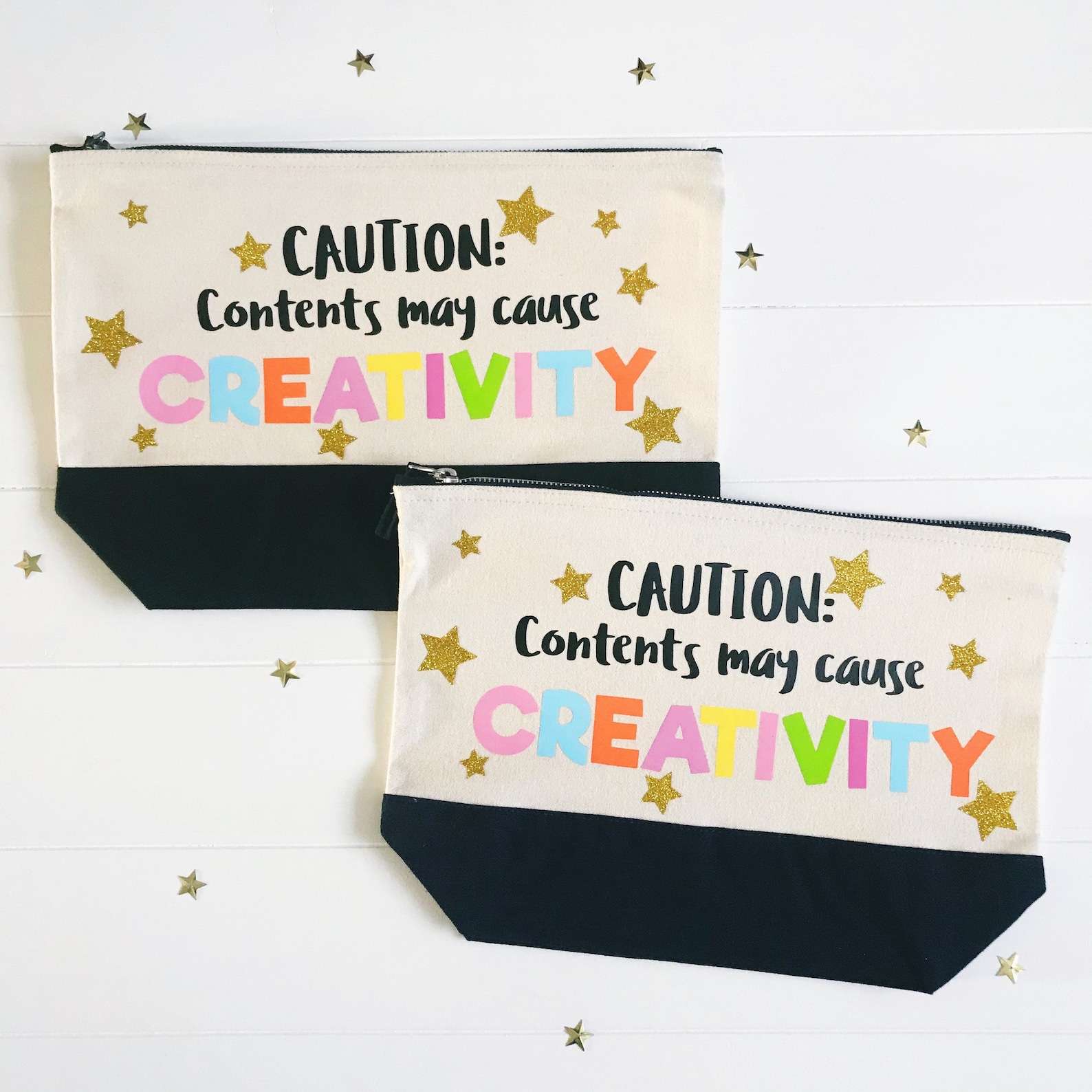 Large Creativity Project Bag, Craft Storage Bag, Extra Large Pencil