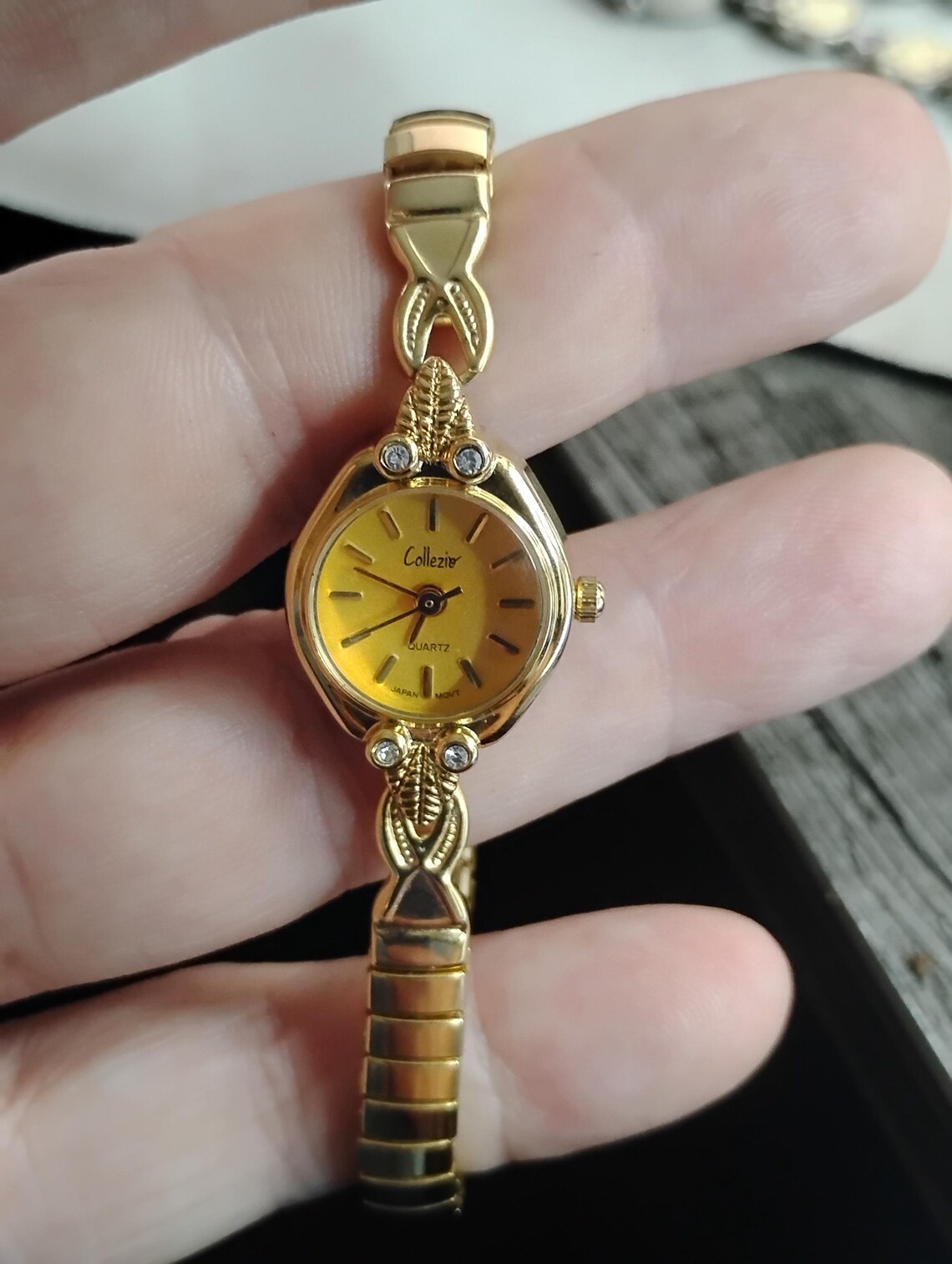 Collezier late 80,s women's quartz cocktail watch tested and running, foto 4 di 5