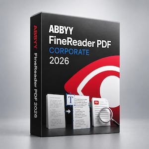 ABBYY FineReader PDF-OCR-Software für Unternehmen | Lebenslanger Zugriff – Sofort-Download