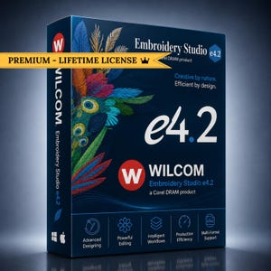 Wilcom e4 2 broderiprogramvara | Livstidsåtkomst - Omedelbar nedladdning