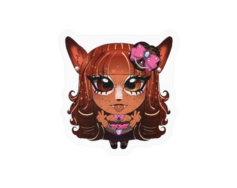 Gyaru wolf gal sticker