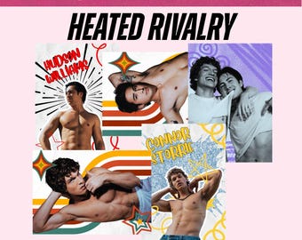 Heated Rivalry Printable Postcard Set, Hudcon Fan Art, Digital Download