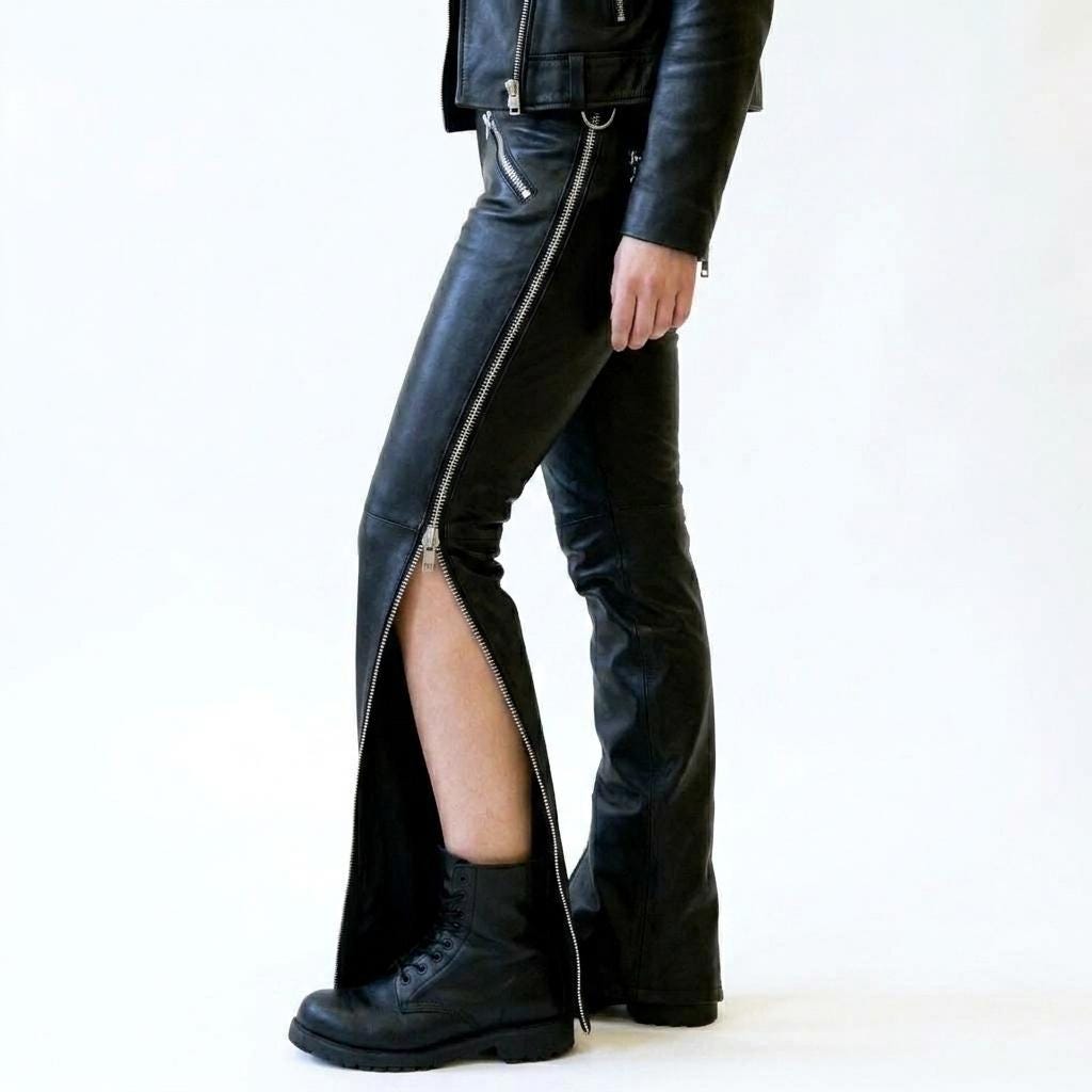 Gap Leather Pants - Etsy