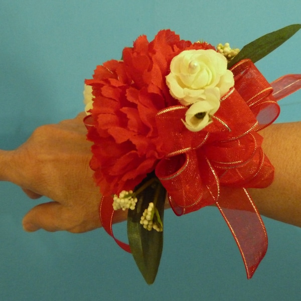 Carnation Corsage Etsy