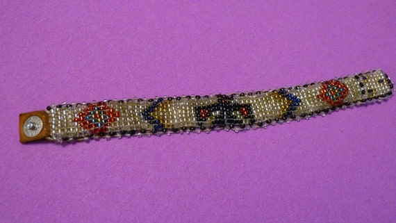 Bracelet, Bead Seeds Bracelet, Indian Style Brace… - image 3