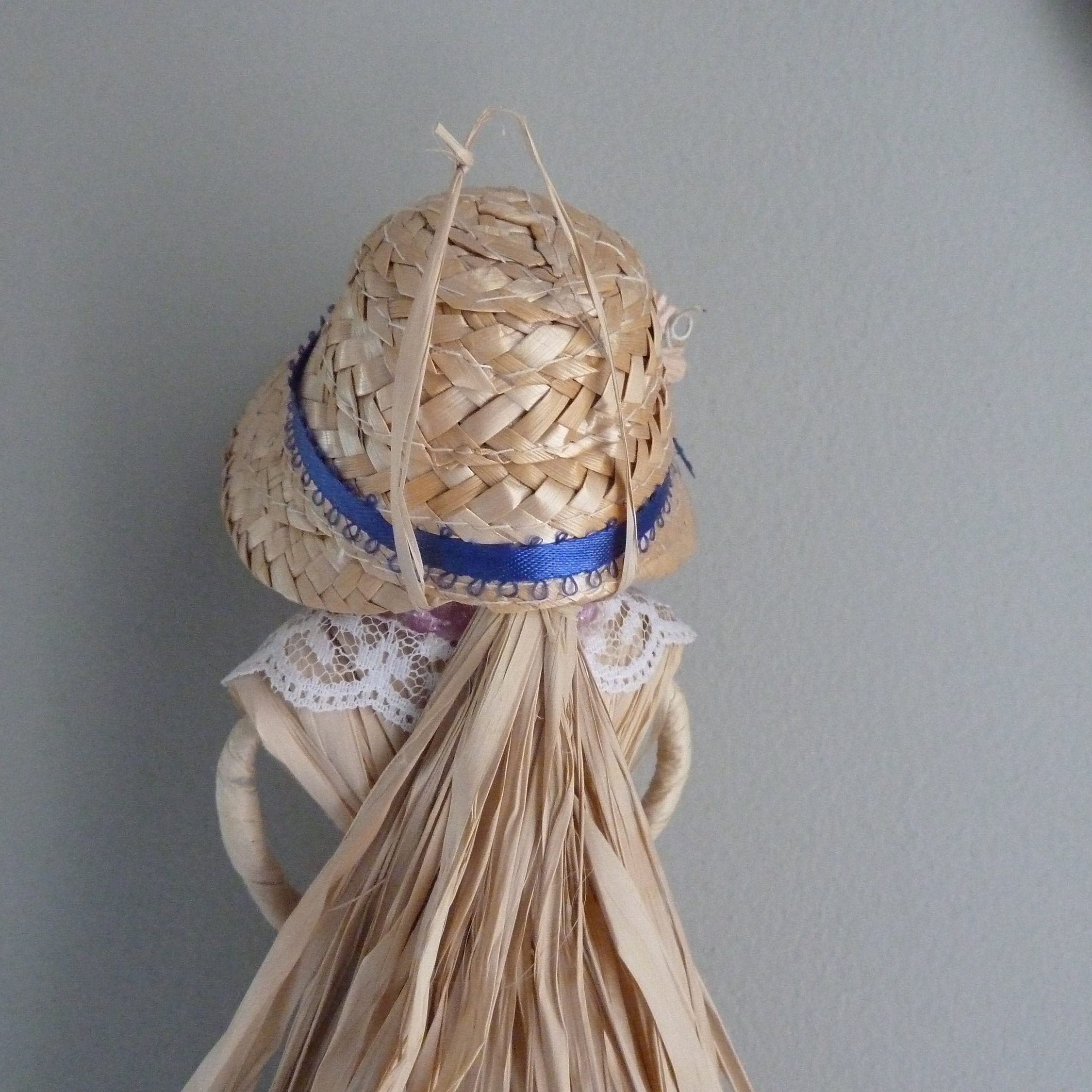 Wall Hanging Natural Straw Home Decor Depicting a Beautiful Etsy UK