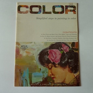 Vintage &quot;Color&quot; Art Book: Walter Foster Publication No. 76