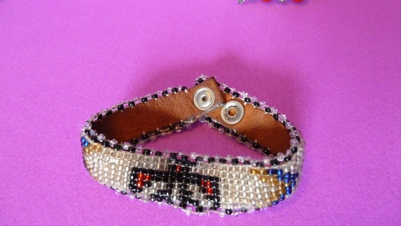 Bracelet, Bead Seeds Bracelet, Indian Style Brace… - image 2