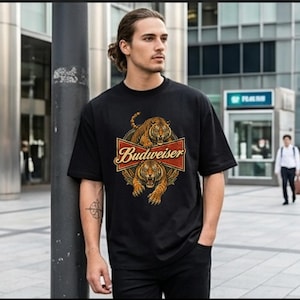 Vintage Budweiser Shirt - Etsy