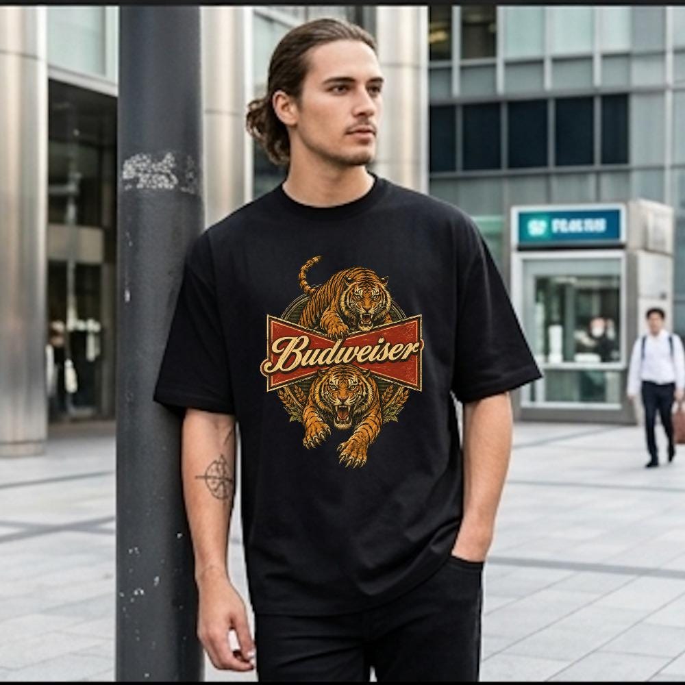 Vintage Budweiser T Shirt - Etsy