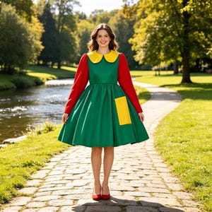 chilindrina green dress La Costume for Adults You need to add