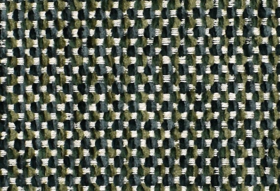 Olive Green Tweed Upholstery Fabric for Furniture Modern Green