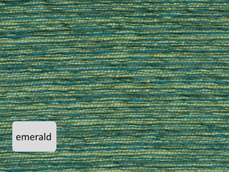Emerald Green Chenille Upholstery Fabric Chenille for Etsy