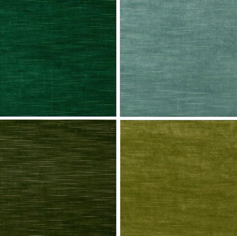 Emerald Green Velvet Upholstery Fabric Durable Emerald Green Etsy