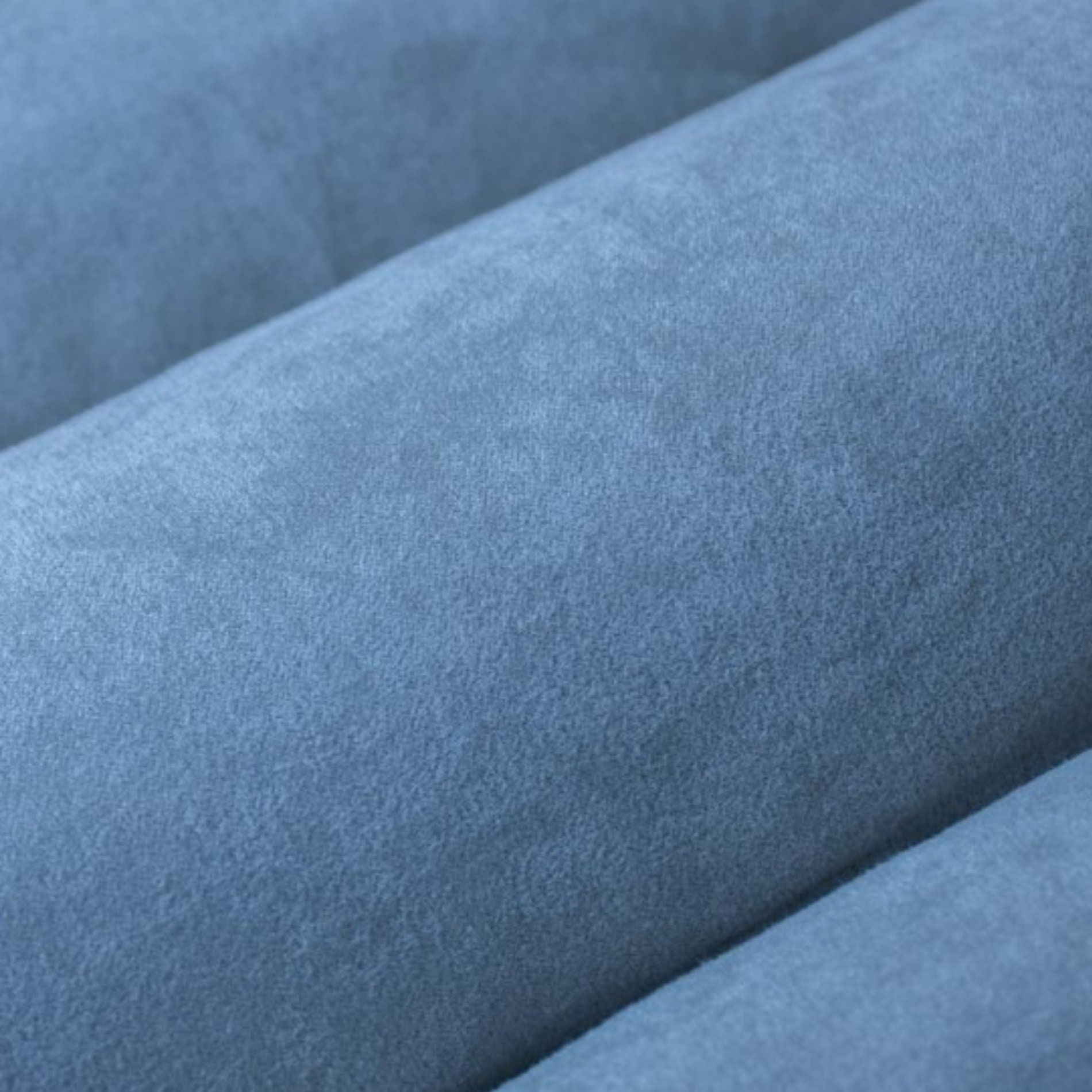 Light Blue Suede Upholstery Fabric for Furniture Solid Light Etsy