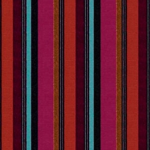 Pink Velvet Upholstery Fabric - Multicolored Stripe Velvet Fabric for ...