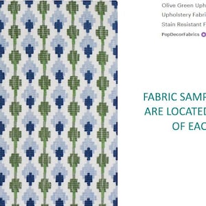 Upholstery Fabric Samples - Drapery Fabric Samples - Modern Upholstery Fabric by the Yard - Curtain Fabrics - Roman Shade Fabrics image 3