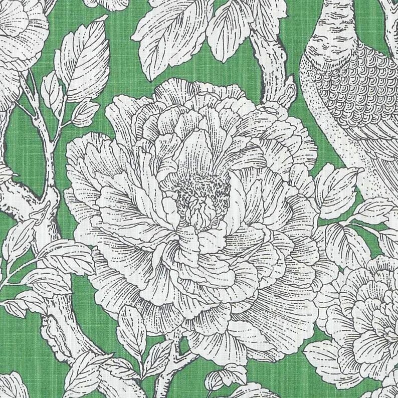 Craft Supplies Tools Custom Large Scale Floral Curtains Roman Shades Blue Grey Floral Upholstery Fabric Light Blue Floral Fabric Light Blue Floral Pillow Dyeing Batik