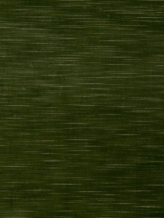 Olive Green Velvet Upholstery Fabric by the Yard Etsy