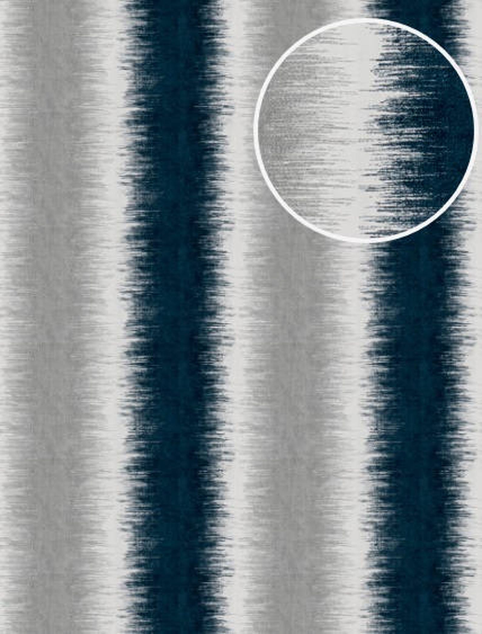 Navy Blue and Grey Chenille Upholstery Fabric for Furniture Etsy