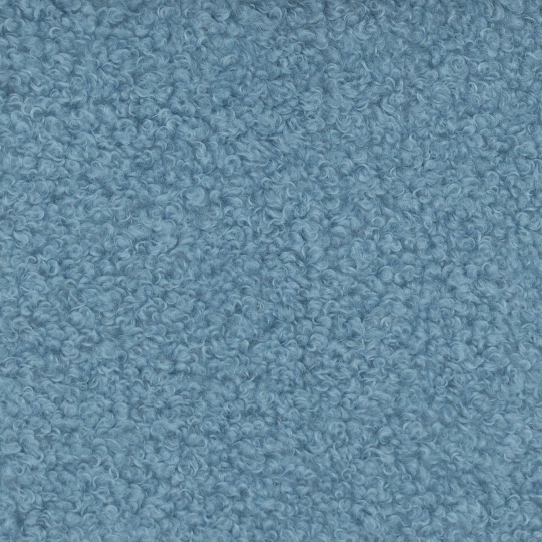Light Blue Textured Upholstery Fabric for