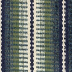 Green Crypton Upholstery Fabric - Navy Blue Olive Green Stripe Fabric for Furniture - Stain Resistant Olive Green Fabric for Chairs - SP 376