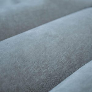 Light Blue Mohair Upholstery Fabric - Solid Color Mohair Fabric for Furniture - Blue Mohair Velvet for Upholstery - SP 2001