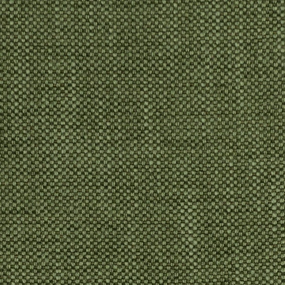 Tessuto da tappezzeria intrecciato verde oliva tagliato su misura Tessuto  Crypton verde scuro per sedie, divani cuscini Tessuto verde lavabile SP 227  -  Italia