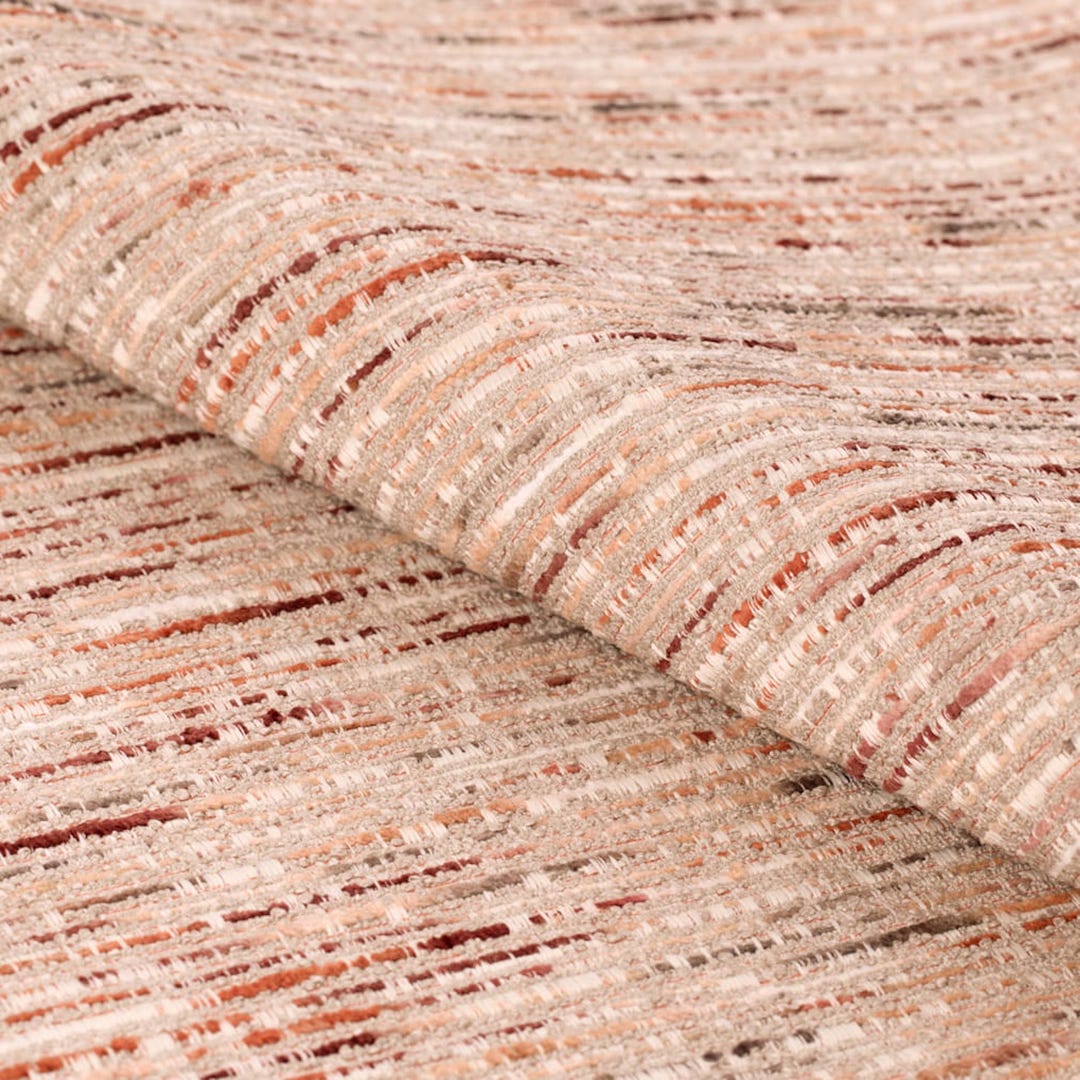 Coral Upholstery Fabric by the Yard - Orange Upholstery Fabric for ...