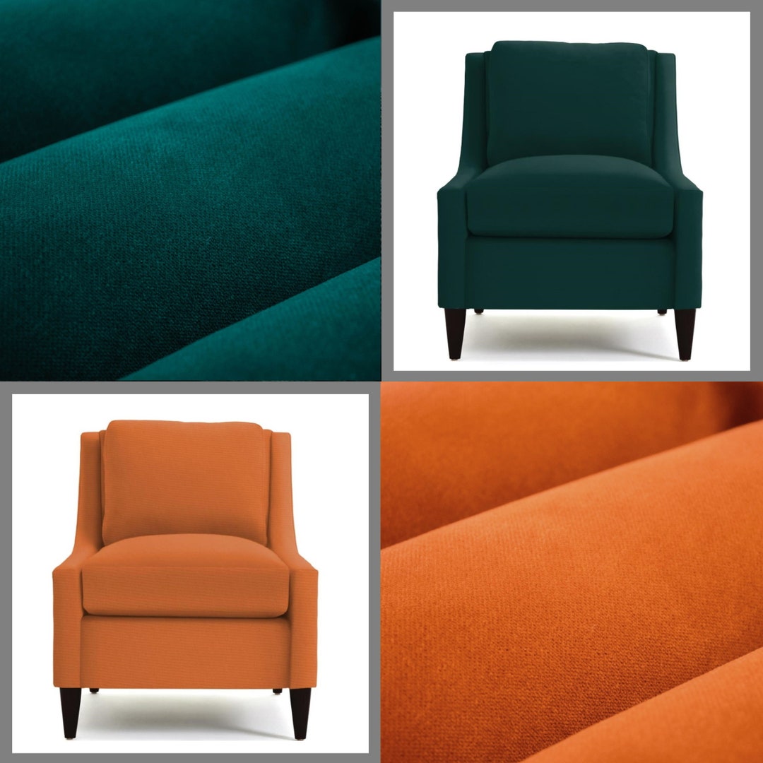 Teal Velvet Upholstery Fabric for Furniture Jewel Tone Velvet for Sofas