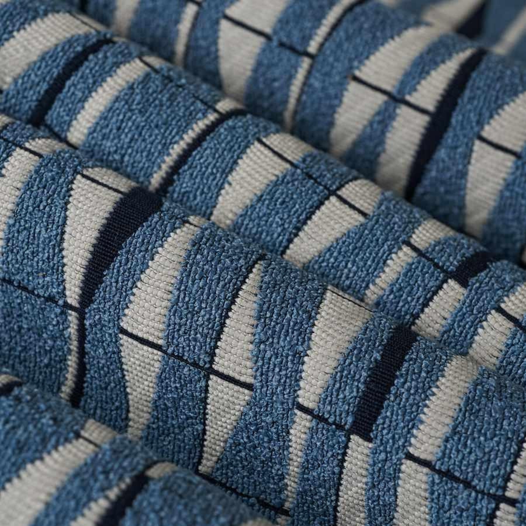 Perth Herringbone Denim Upholstery Fabric - SR13654