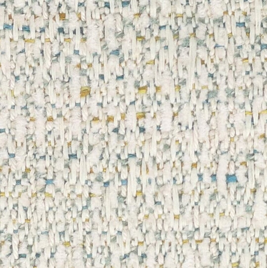 Light Blue Upholstery Fabric Stain Resistant Multicolored Fabric for