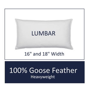 goose down pillow inserts