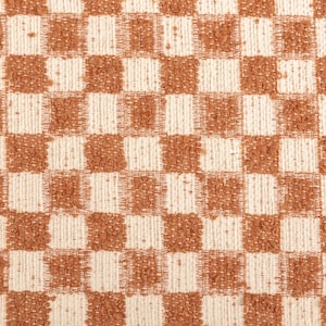 Orange Upholstery Fabric - Coral Geometric Upholstery Fabric for Furniture - Orange Fabric for Chairs and Sofas - SP 209