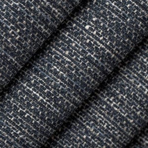 Blue Grey Upholstery Fabric - Stain Resistant Blue Crypton Tweed Fabric for Furniture - Multicolored Tweed Upholstery Fabric - SP 575