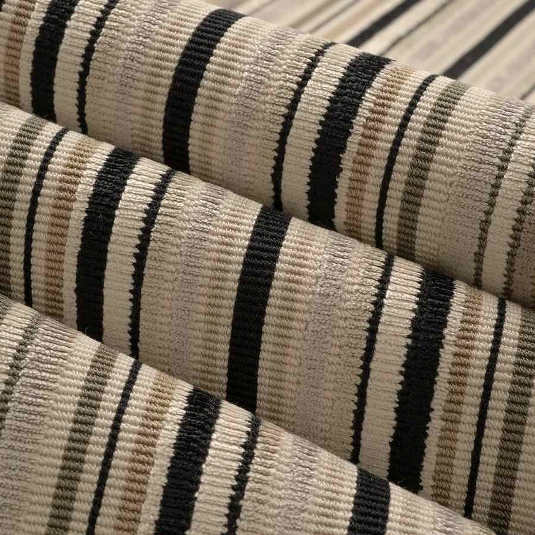 Striped Upholstery Fabric, Velvet Look Fabric by Yard, Boho Fabric With  Stripes, Digital Printed Fabric for Chair Sofa Curtain Tablecloth 