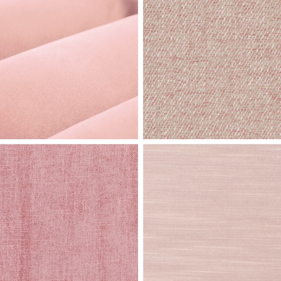 Dusty Pink Velvet Upholstery Fabric by the Yard Dusty Pink 