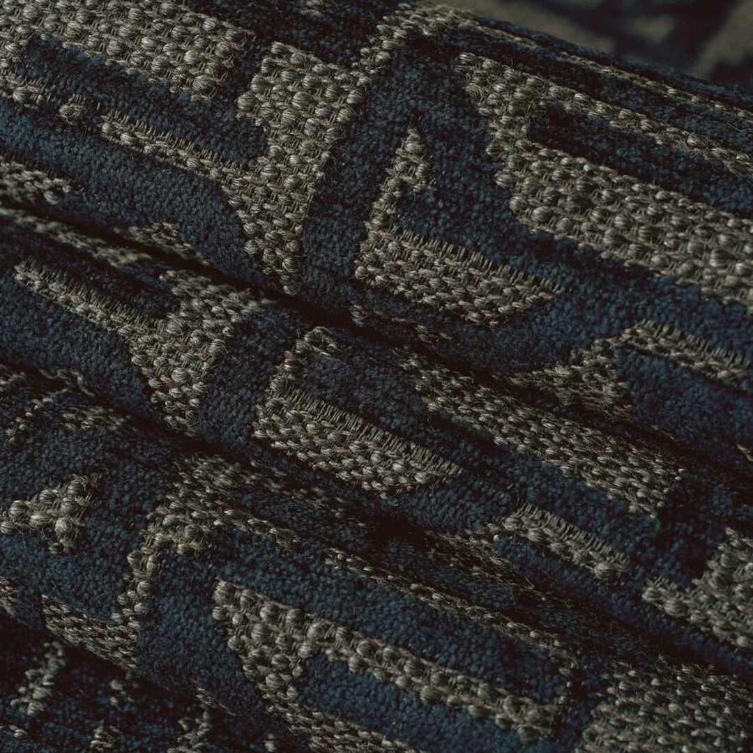 Navy Blue Velvet Upholstery Fabric Dark Blue Velvet Stain Resistant