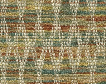 Orange Upholstery Fabric - Olive Green Fabric for Furniture- Multicolored Upholstery Fabric - Chartreuse Fabric - SP 630