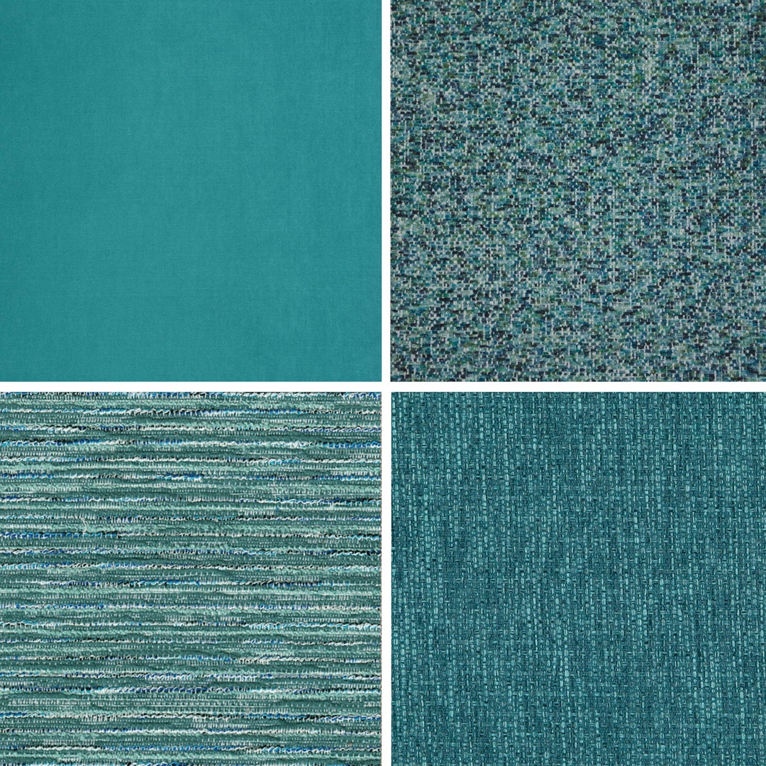 Turquoise Velvet Upholstery Fabric Turquoise Stain Resistant Fabric for