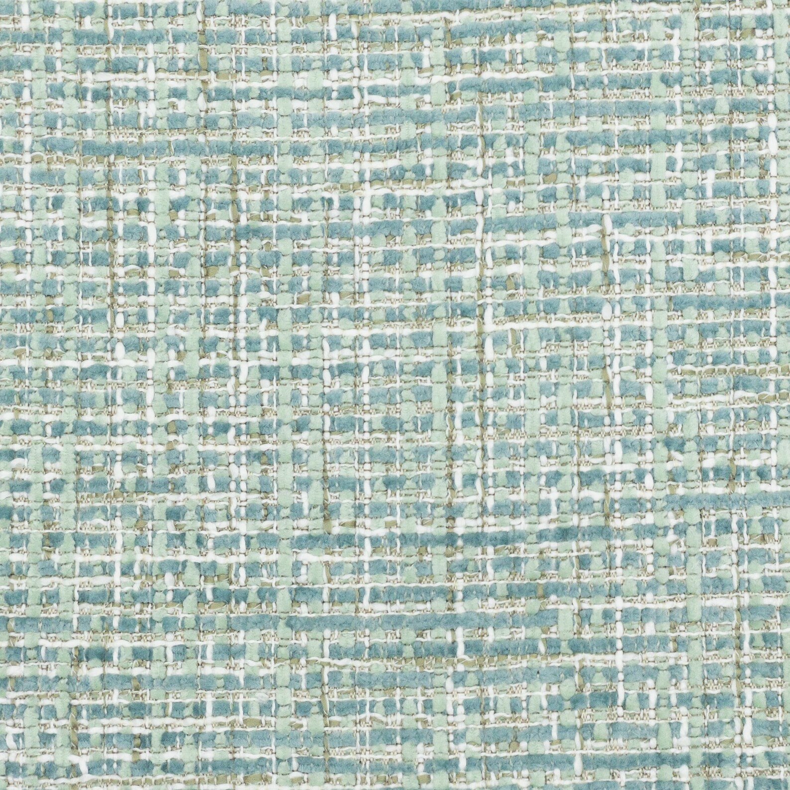 Mint Green Upholstery Fabric Durable Blue Green Tweed Etsy