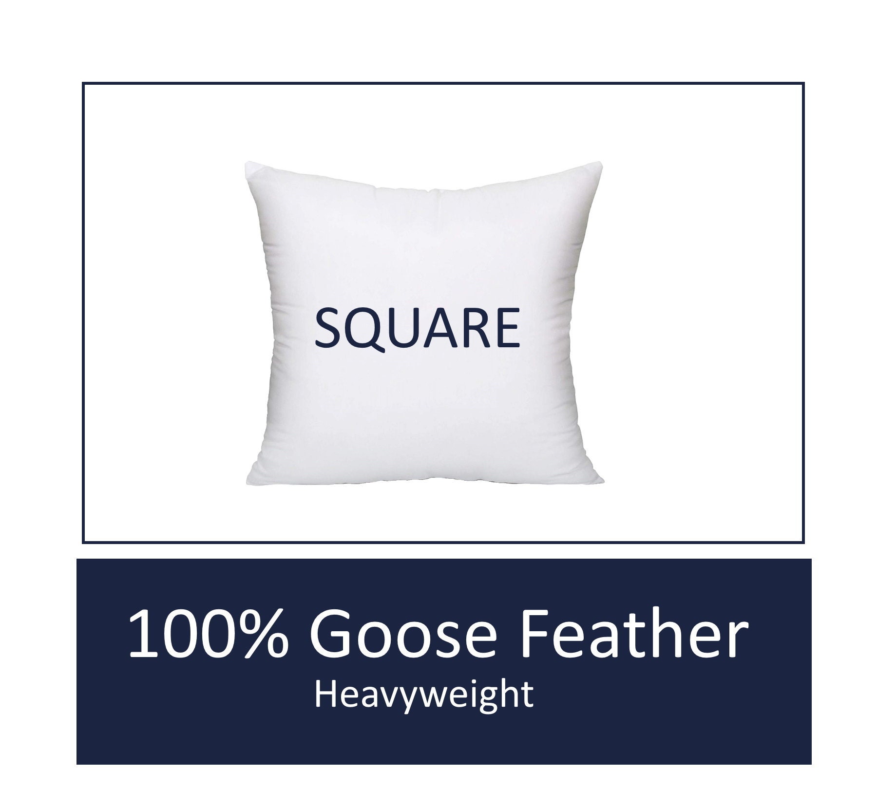 30 inch square pillow inserts