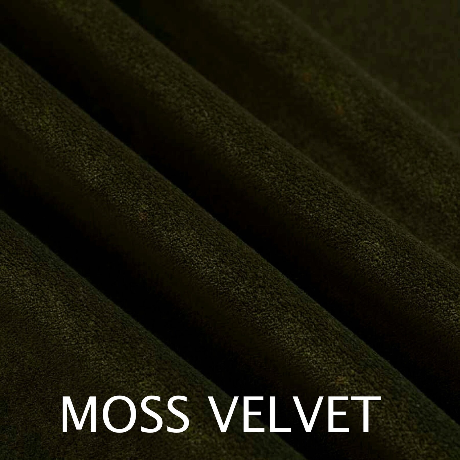 Olive Green Velvet Upholstery Fabric Solid Color Velvet for Etsy