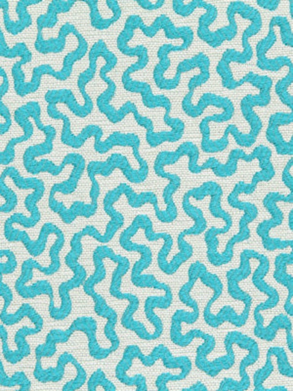 contemporary turquoise upholstery fabric