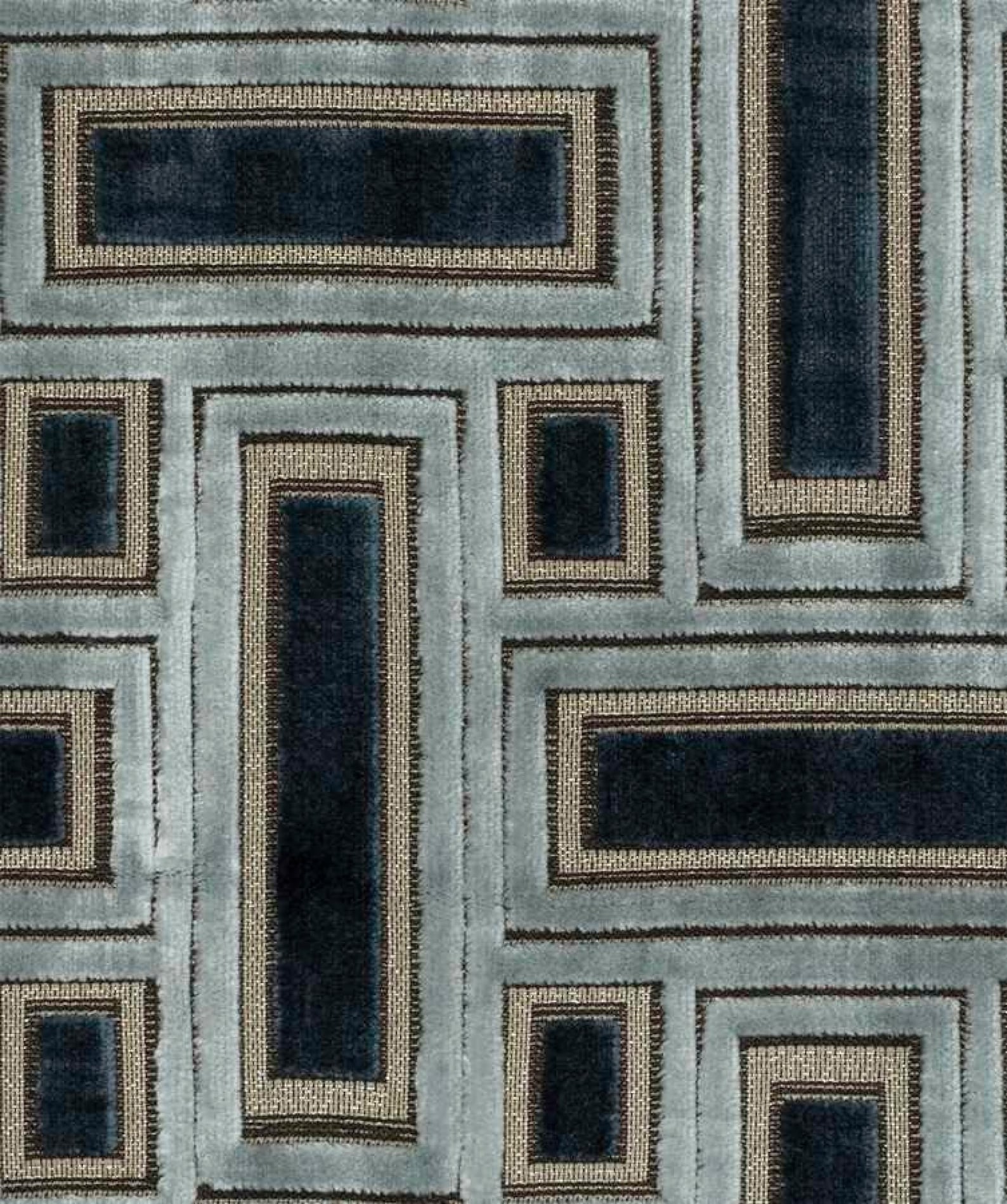 Dark Blue Velvet Upholstery Fabric for Furniture Light Blue Etsy