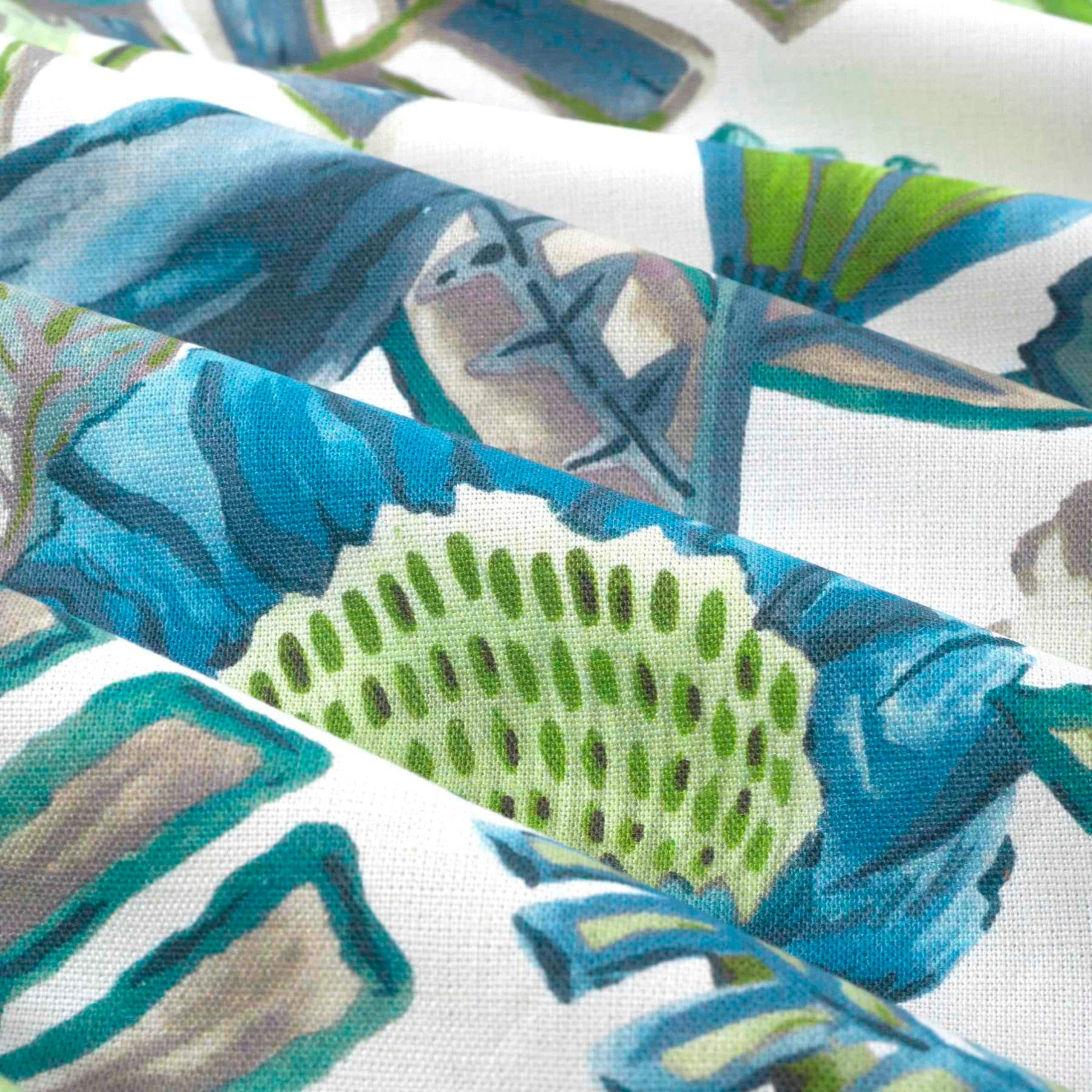 Textura De Telhas De Mosaico Azul Em Close-up | Foto Premium